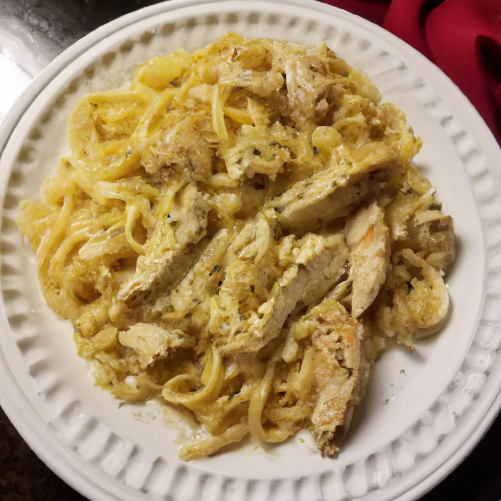 image from Cajun chicken alfredo