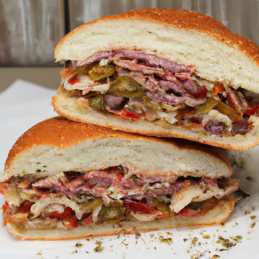 image from Muffuletta sandwich
