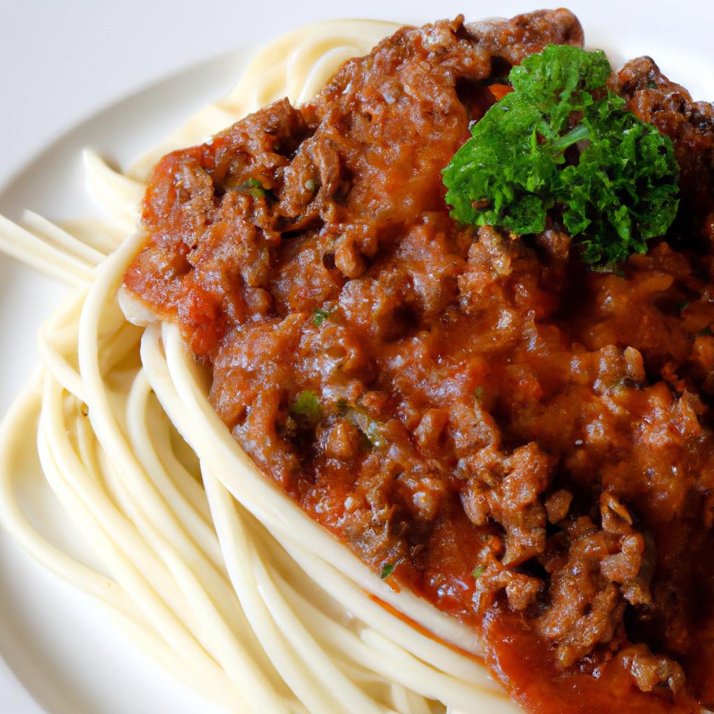 image from Spaghetti bolognese