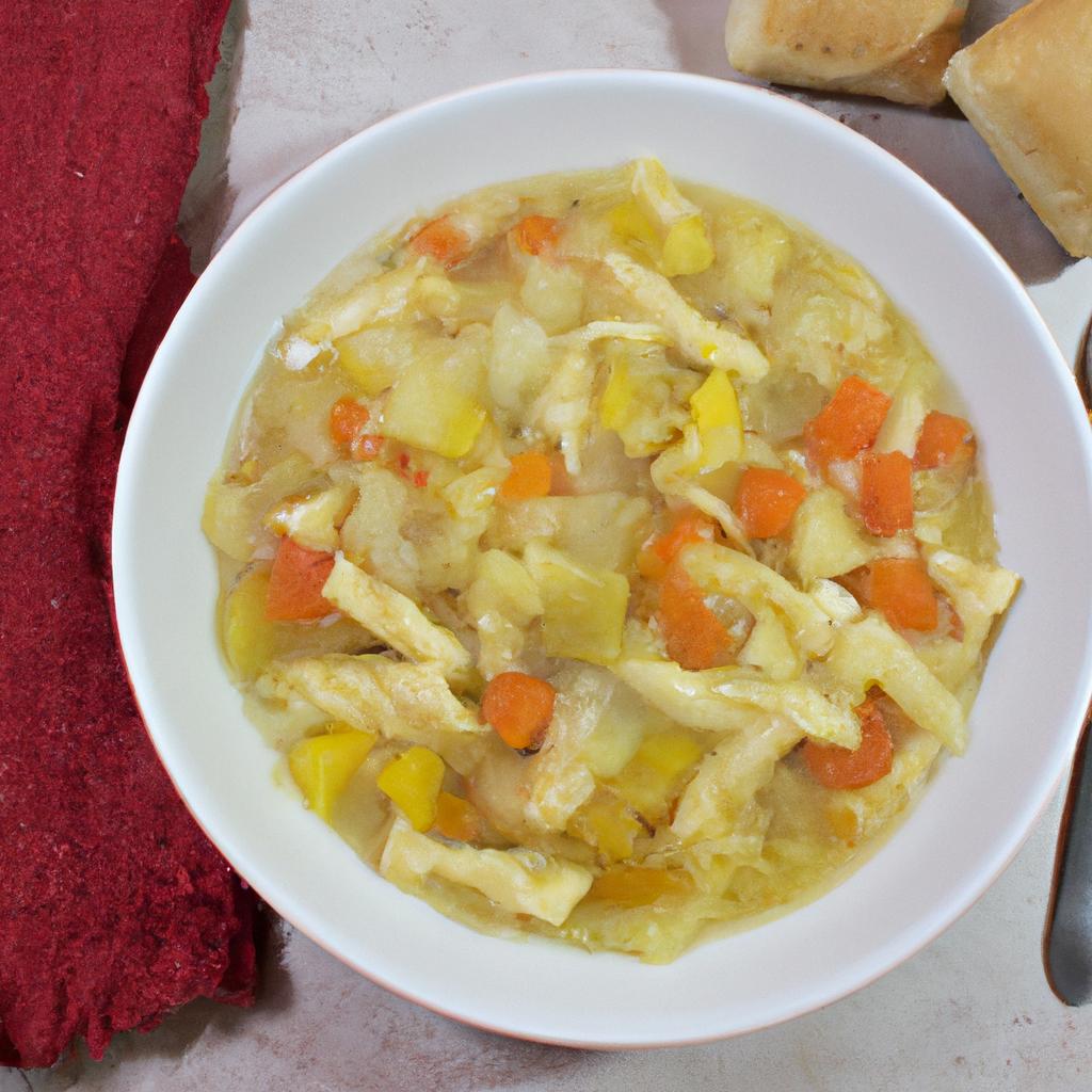 image from Gemüsesuppe mit Nudeln (vegetable soup with noodles)