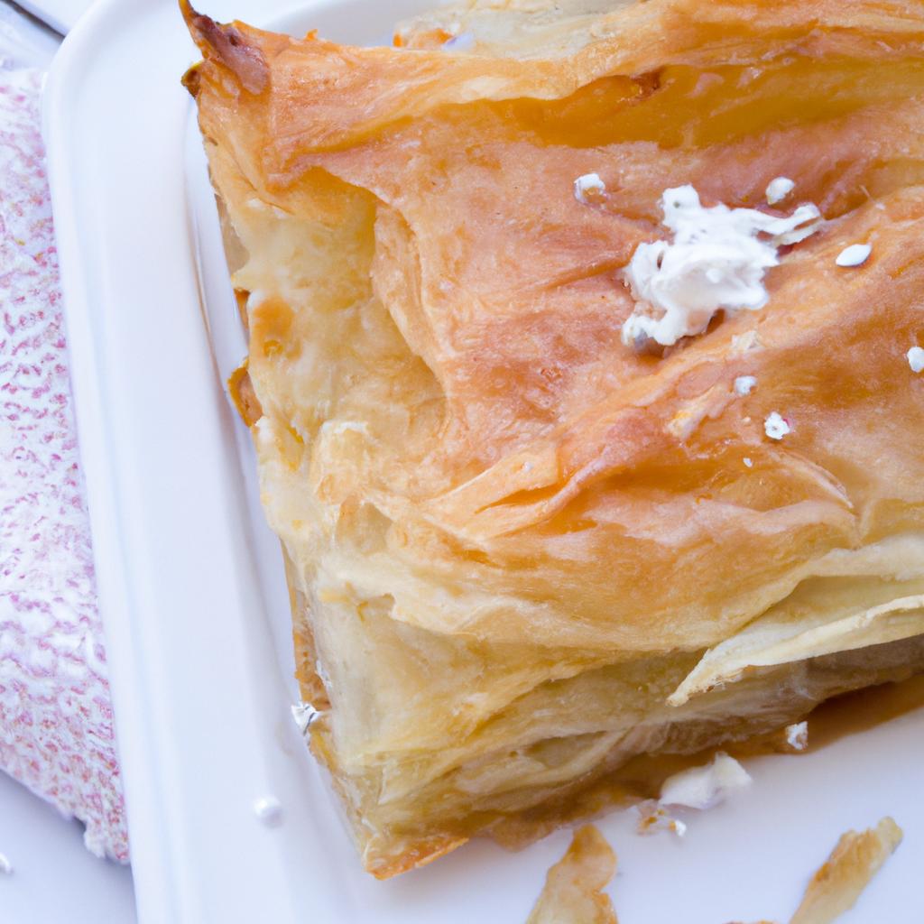 image from Galaktoboureko (custard pastry)