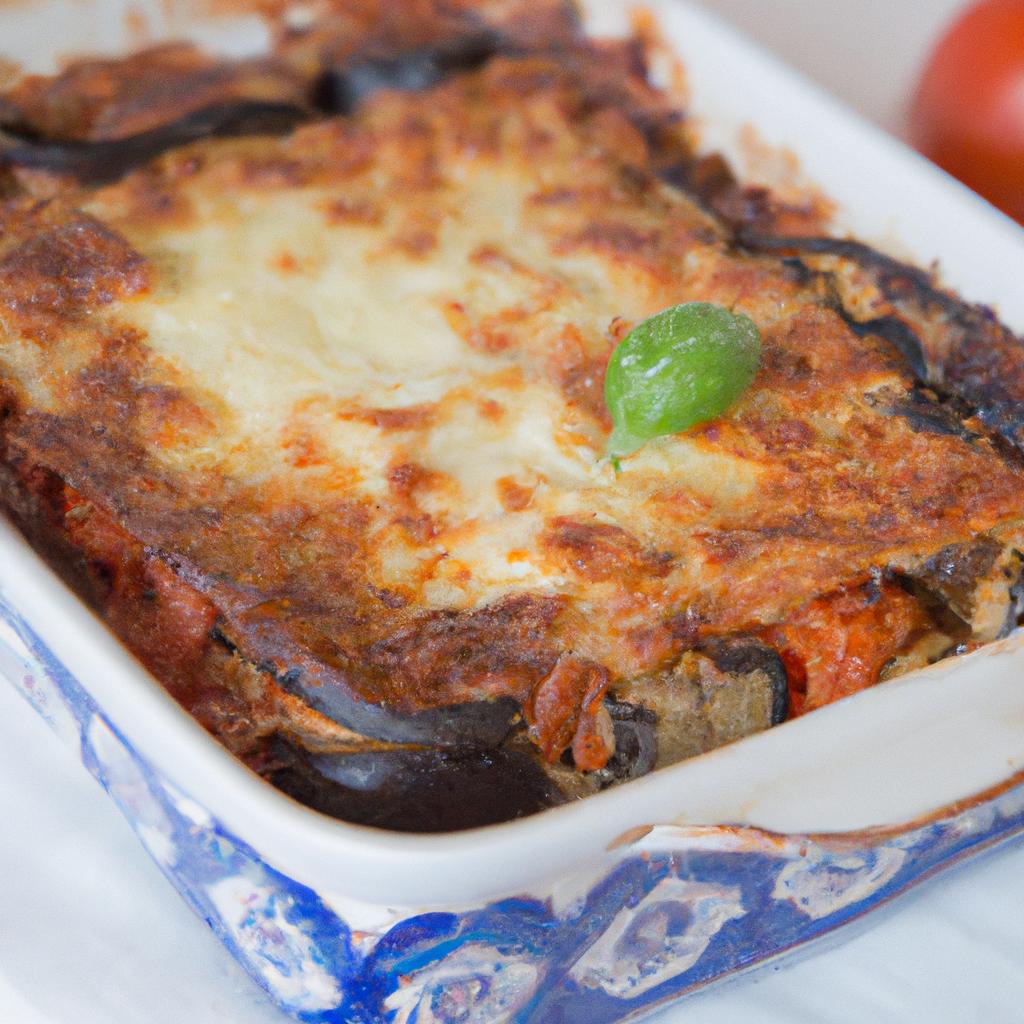 image from Moussaka (vegetarian casserole)