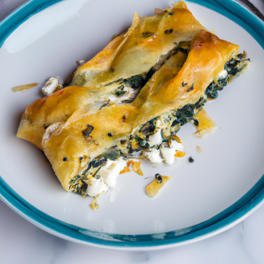 image from Spanakopita (spinach, feta, phyllo)