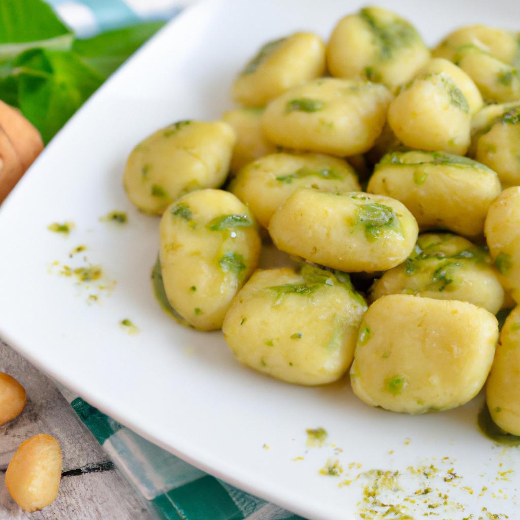 image from Gnocchi al pesto