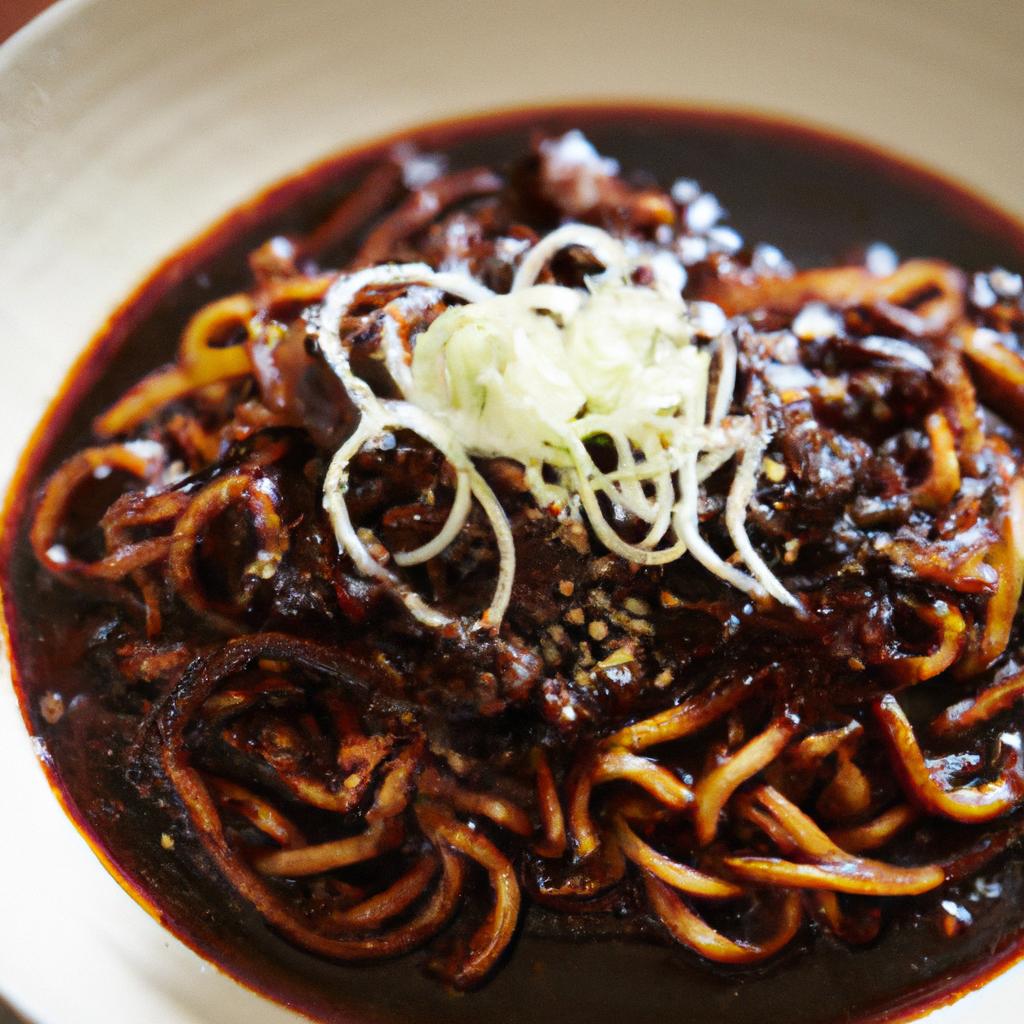image from Jjajangmyeon noodles
