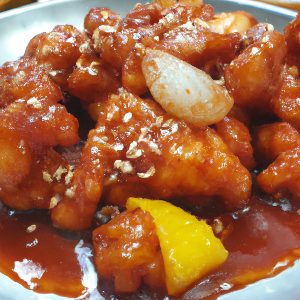 image from Tangsuyuk sweet and sour pork
