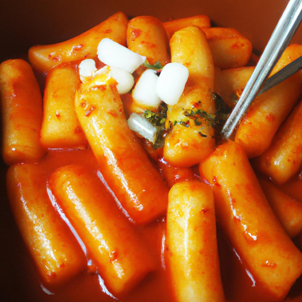 image from Tteokbokki (spicy rice cake)