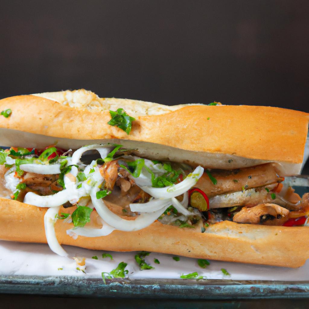 image from Po'boy – French bread sandwich