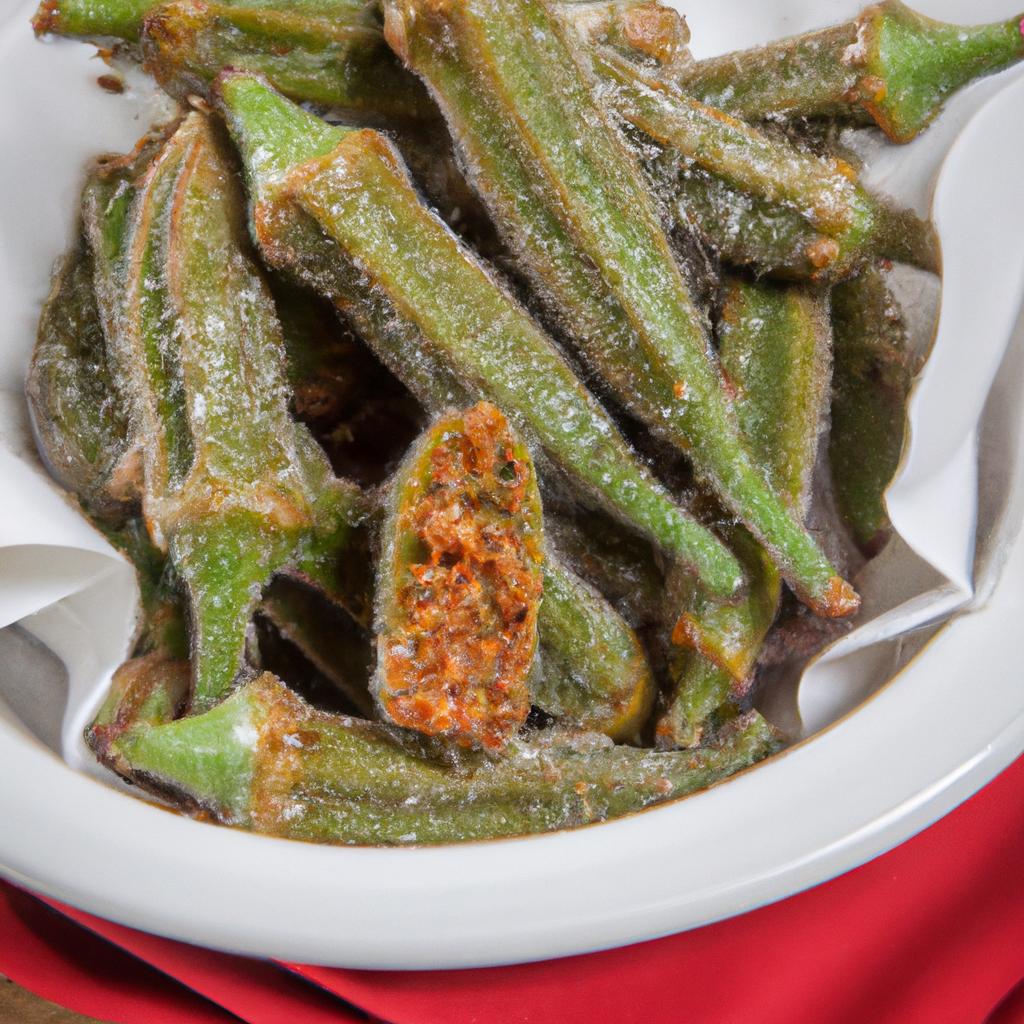 image from Fried okra