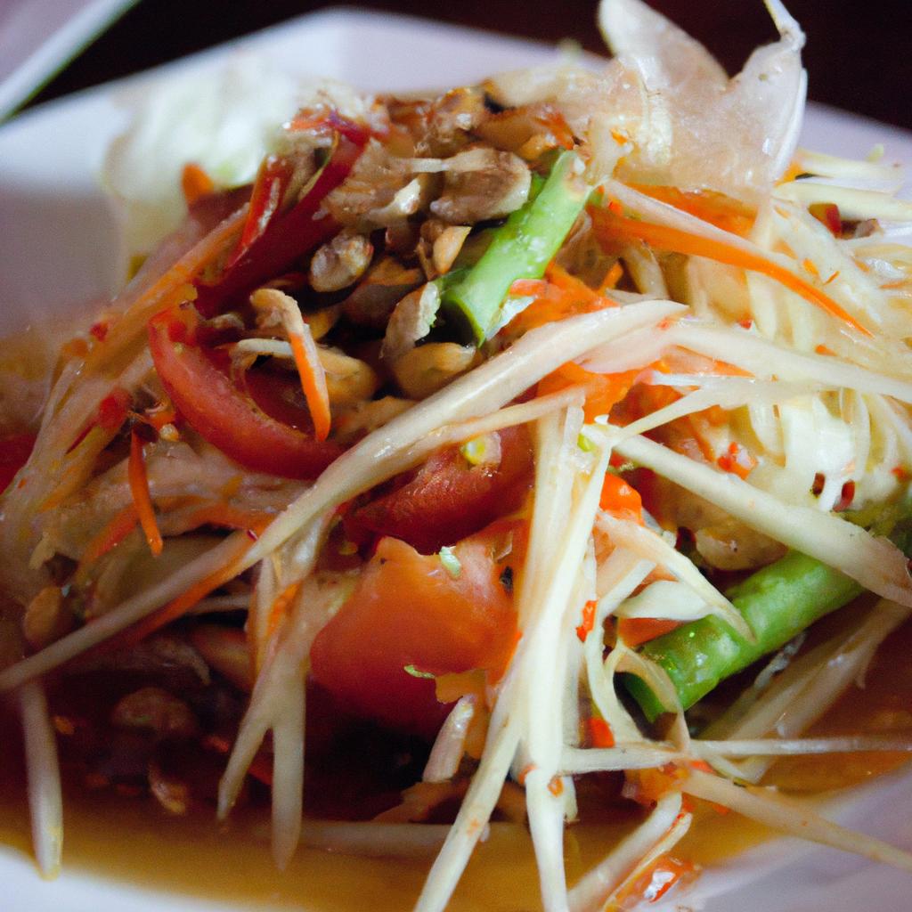 image from Green papaya salad